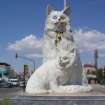 Памятник кошкам турецкий ван